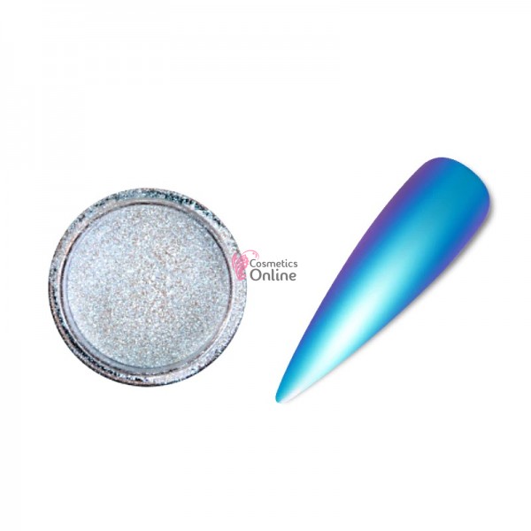 Pigment pentru decor unghii Unicorn Aurora + 1 aplicator PDU11